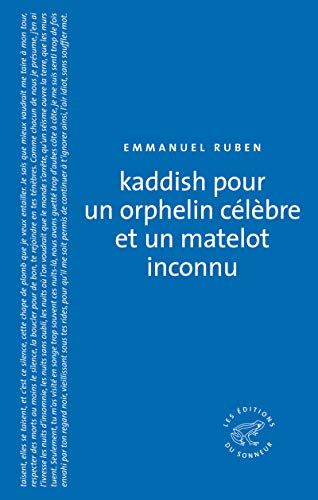 Kaddish pour un orphelin célèbre et un matelot inconnu von SONNEUR