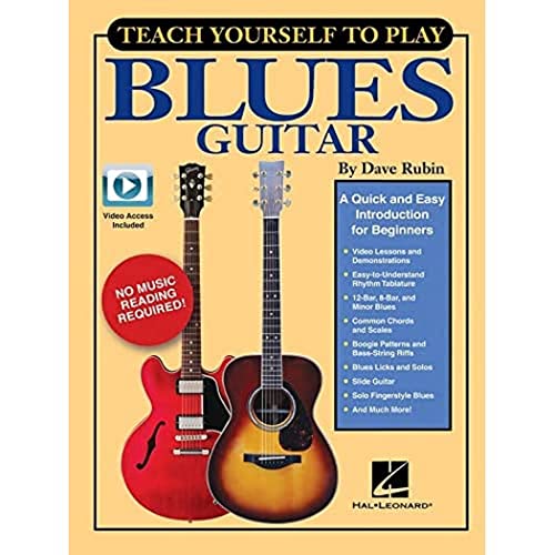Teach Yourself To Play Blues Guitar (Book/Online Media): A Quick and Easy Introduction for Beginners