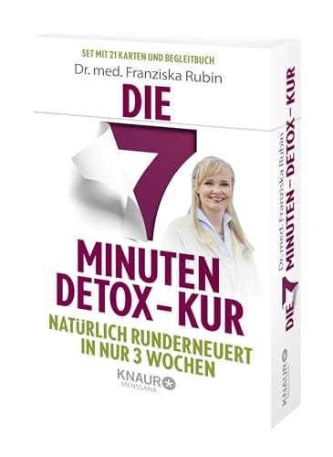 Die 7-Minuten-Detox-Kur: Natürlich runderneuert in nur 3 Wochen | Die Gesundheits-Box mit 21 Karten zum Entschlacken und Wohlfühlen. Inklusive Anleitungsbuch. von Droemer Knaur*