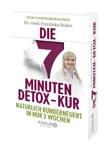 Die 7-Minuten-Detox-Kur: Natürlich runderneuert in nur 3 Wochen | Die Gesundheits-Box mit 21 Karten zum Entschlacken und Wohlfühlen. Inklusive Anleitungsbuch.