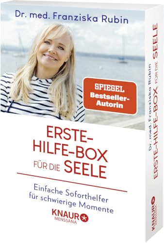 Die Erste-Hilfe-Box für die Seele: Einfache Soforthelfer für schwierige Momente. Set mit 21 Karten und Begleitbuch Die Erste-Hilfe-Box für die Seele: Einfache Soforthelfer für schwierige Momente. Set mit 21 Karten und Begleitbuch