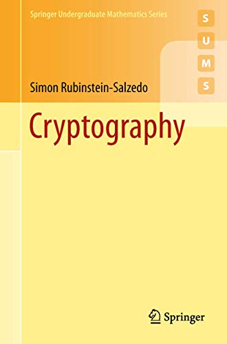 Cryptography (Springer Undergraduate Mathematics Series)