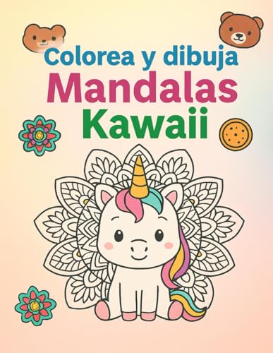 Colorea y dibujas mandalas kawaii von Independently published