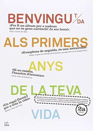 Benvingut/da als primers anys de la teva vida (Álbum del bebé) von Litera Libros