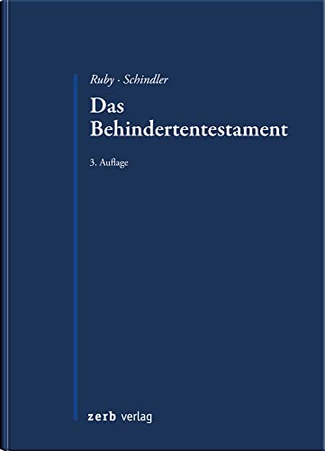 Das Behindertentestament (zerb verlag)