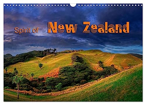 Spirit of New Zealand (Wall Calendar 2025 DIN A3 landscape), CALVENDO 12 Month Wall Calendar: Beautiful landscapes and views of New Zealand von Calvendo