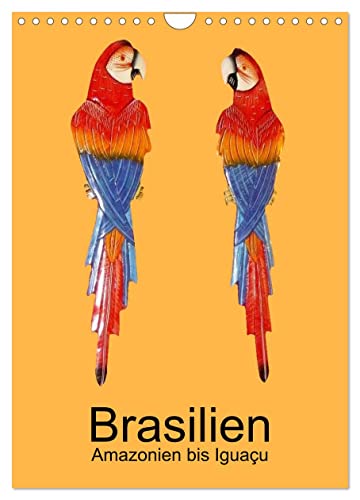 Brasilien - Amazonien bis Iguaçu (Wandkalender 2024 DIN A4 hoch), CALVENDO Monatskalender von CALVENDO