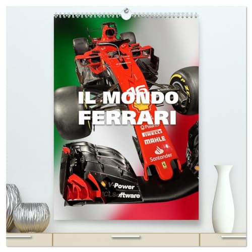 Il Mondo Ferrari (hochwertiger Premium Wandkalender 2025 DIN A2 hoch), Kunstdruck in Hochglanz: Ein Rundgang durch das Ferrarimuseum in Maranello von CALVENDO