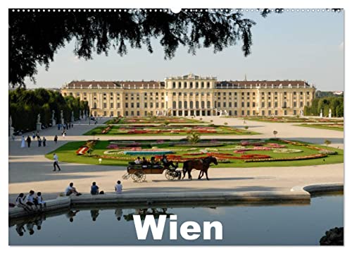 Wien (Wandkalender 2025 DIN A2 quer), CALVENDO Monatskalender von CALVENDO