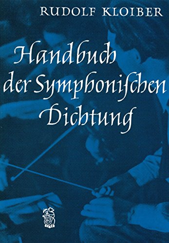 Handbuch der Symphonischen Dichtung (BV 18) von Breitkopf & Härtel