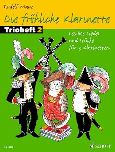 Die fröhliche Klarinette. Band 2 - Trioheft