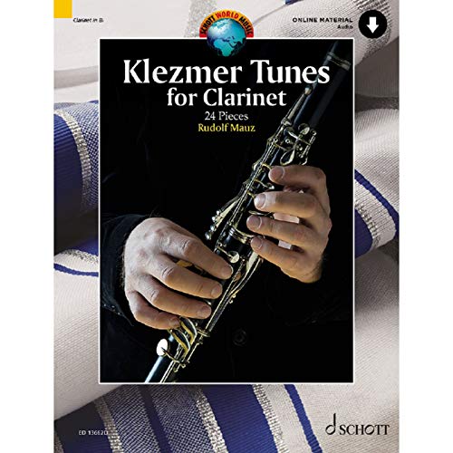 Klezmer Tunes for Clarinet: 24 Pieces. Klarinette und Klavier. (Schott World Music)