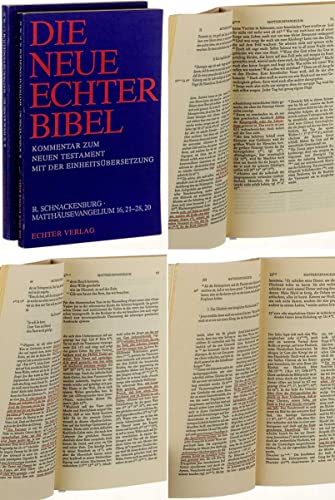 Die Neue Echter-Bibel. Kommentar: Matthäusevangelium 1,1 - 16,20: 1/1. Lieferung