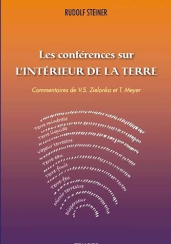 Conférences sur l intérieur de la terre ?