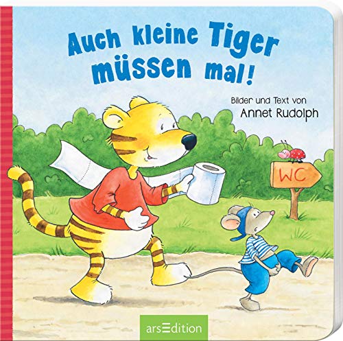 Auch kleine Tiger müssen mal! Auch kleine Tiger müssen mal!