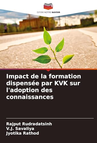 Impact de la formation dispensée par KVK sur l'adoption des connaissances
