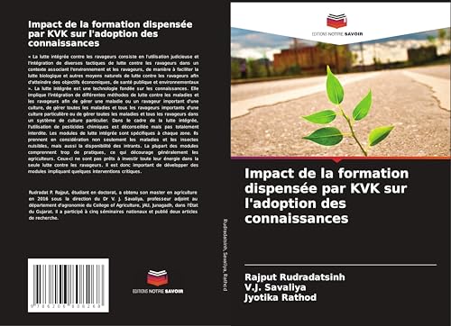 Impact de la formation dispensée par KVK sur l'adoption des connaissances von Editions Notre Savoir