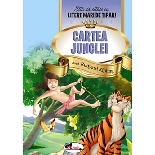 Cartea Junglei. Stiu Sa Citesc Cu Litere Mari De Tipar von ARAMIS