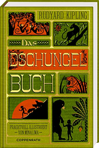Das Dschungelbuch: Bibliophile Ausgabe. Mit 9 interaktiven Elementen (Klassiker MinaLima) von Coppenrath