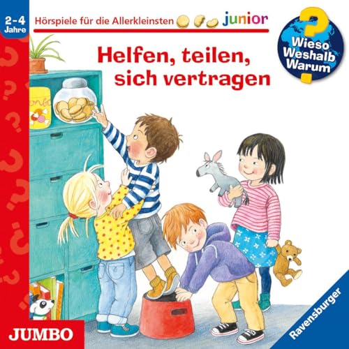 Wieso? Weshalb? Warum? junior. Helfen, teilen, sich vertragen: CD Standard Audio Format, Hörspiel