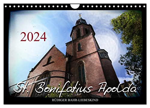 St. Bonifatius Apolda (Wandkalender 2024 DIN A4 quer), CALVENDO Monatskalender von CALVENDO