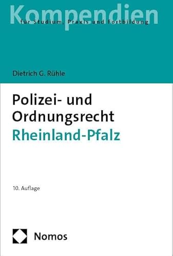 Polizei- und Ordnungsrecht Rheinland-Pfalz von Nomos
