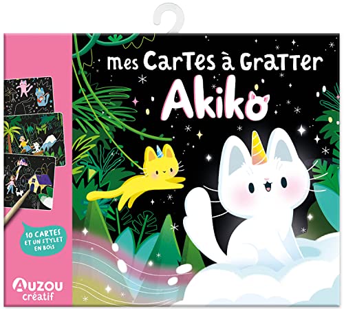 MA POCHETTE D'ARTISTE - MES CARTES À GRATTER AKIKO: -