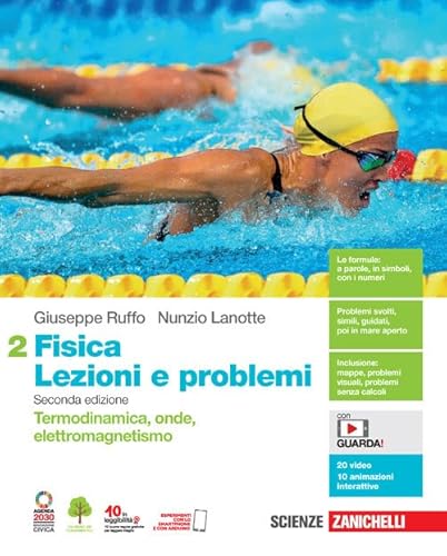 Fisica: lezioni e problemi. Per le Scuole superiori. Con Contenuto digitale (fornito elettronicamente). Termodinamica, onde, elettromagnetismo (Vol. 2)