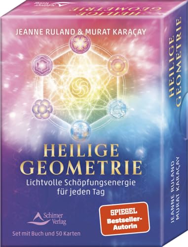 Heilige Geometrie - Lichtvolle Schöpfungsenergie für jeden Tag: - Set mit Buch und 50 Karten von Schirner Verlag