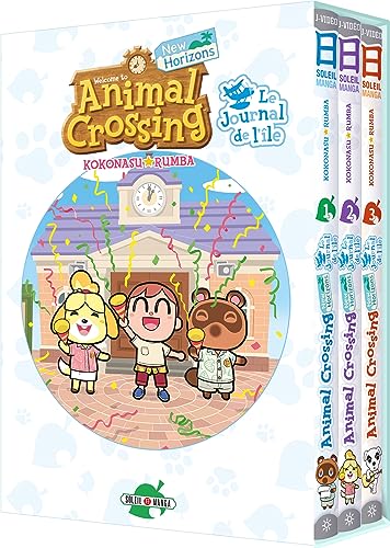 Animal Crossing - Le Journal de l'île - Coffret T01 A T03: Tomes 1 à 3 von SOLEIL