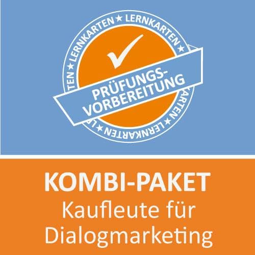 Kombi-Paket Kaufmann für Dialogmarketing Lernkarten: Lernkarten Prüfungsvorbereitung