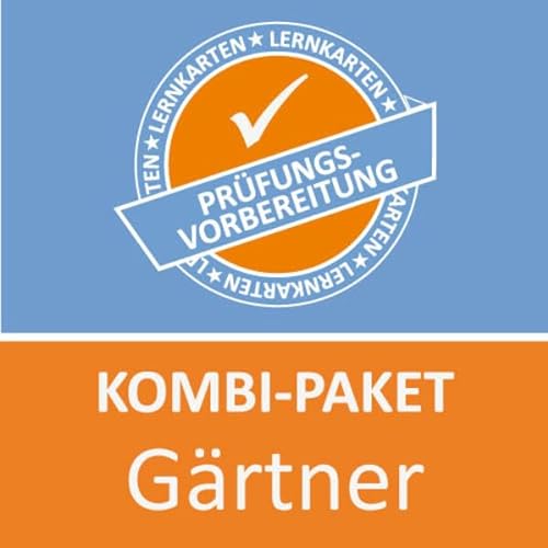 Kombi-Paket Gärtner Lernkarten: Erfolgreiche Prüfungsvorbereitung auf die Abschlussprüfung