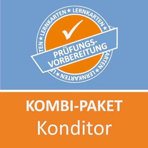 Kombi-Paket Konditor Lernkarten: Erfolgreiche Prüfungsvorbereitung auf die Abschlussprüfung Kombi-Paket Konditor Lernkarten: Erfolgreiche Prüfungsvorbereitung auf die Abschlussprüfung