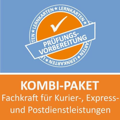 AzubiShop24.de Kombi-Paket Lernkarten Fachkraft für Kurier‐, Express‐ und Postdienstleistungen: Erfolgreiche Prüfungsvorbereitung auf die Abschlussprüfung