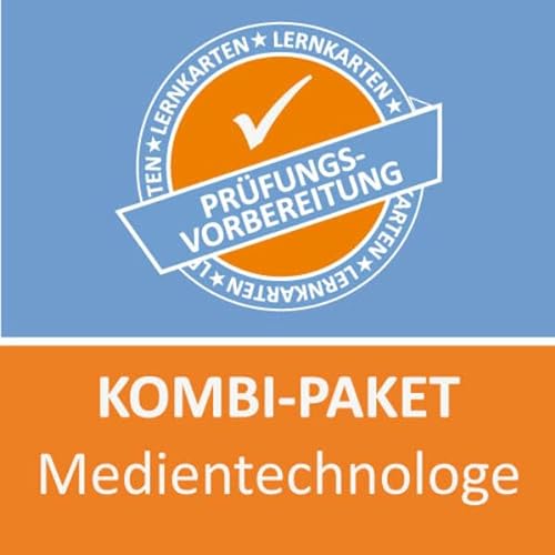 Kombi-Paket Medientechnologe Lernkarten: Erfolgreiche Prüfungsvorbereitung auf die Abschlussprüfung