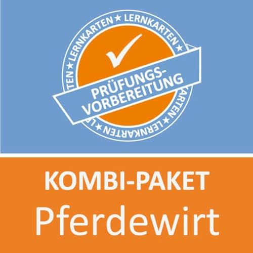 AzubiShop24.de Kombi-Paket Lernkarten Pferdewirt/-in von Princoso GmbH