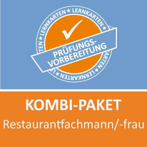 AzubiShop24.de Kombi-Paket Lernkarten Restaurantfachmann/-frau: Erfolgreiche Prüfungsvorbereitung auf die Abschlussprüfung AzubiShop24.de Kombi-Paket Lernkarten Restaurantfachmann/-frau: Erfolgreiche Prüfungsvorbereitung auf die Abschlussprüfung