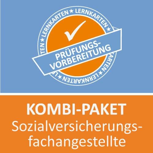 AzubiShop24.de Kombi-Paket Lernkarten Sozialversicherungsfachangestellte /r: Erfolgreiche Prüfungsvorbereitung auf die Abschlussprüfung