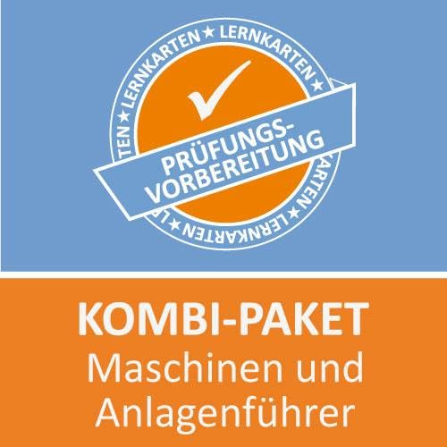 Kombi-Paket Maschinen und Anlagenführer Lernkarten: Erfolgreiche Prüfungsvorbereitung von Princoso GmbH