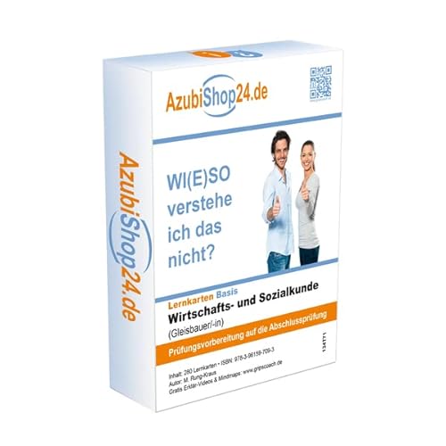 Lernkarten Wirtschafts- und Sozialkunde Gleisbauer Prüfungsvorbereitung Wiso Prüfung: Wiso Prüfungsvorbereitung Wirtschafts- und Sozialkunde Prüfung