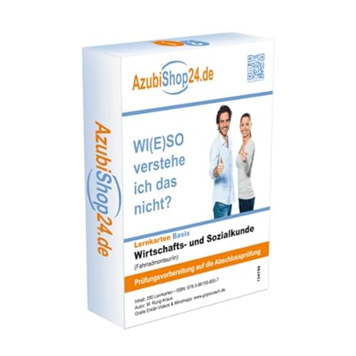 Lernkarten Wirtschafts- und Sozialkunde Zweiradmechatroniker: Wiso Prüfungsvorbereitung Wirtschafts- und Sozialkunde Prüfung Lernkarten Wirtschafts- und Sozialkunde Zweiradmechatroniker: Wiso Prüfungsvorbereitung Wirtschafts- und Sozialkunde Prüfung