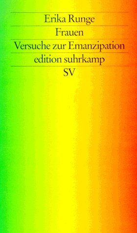 Frauen: Versuche zur Emanzipation (edition suhrkamp) von Suhrkamp Verlag