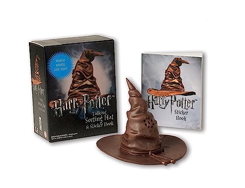 Harry Potter Talking Sorting Hat and Sticker Book: Which House Are You? (RP Minis)