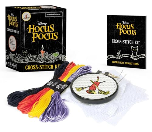 Hocus Pocus Cross-Stitch Kit (RP Minis) von Running Press Mini Editions