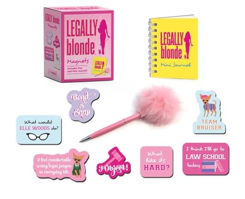 Legally Blonde Magnets: Includes Pen and Mini Journal! (Rp Minis)