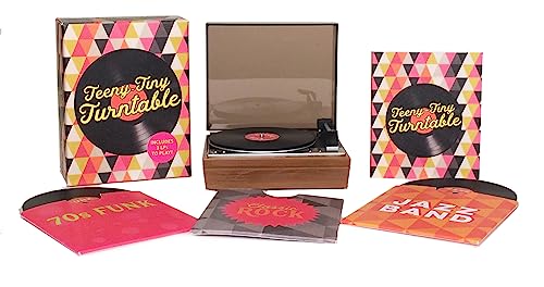 Teeny-Tiny Turntable: Includes 3 Mini-LPs to Play! (RP Minis) von Running Press Mini Editions