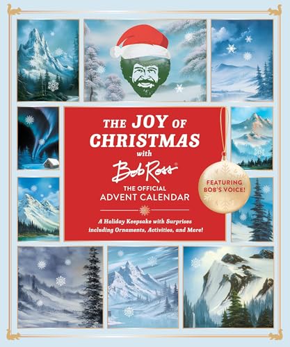 The Joy of Christmas with Bob Ross: The Official Advent Calendar (Featuring Bob's Voice!): A Holiday Keepsake with Surprises including Ornaments, Activities, and More! von RP Studio