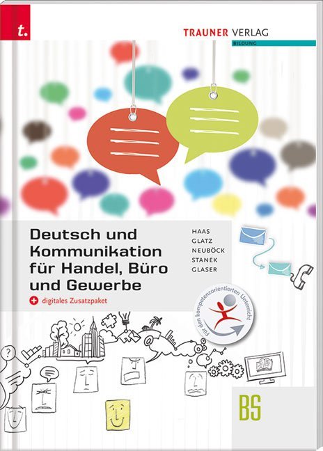 Deutsch und Kommunikation für Handel Büro und Gewerbe + digitales Zusatzpaket von Trauner