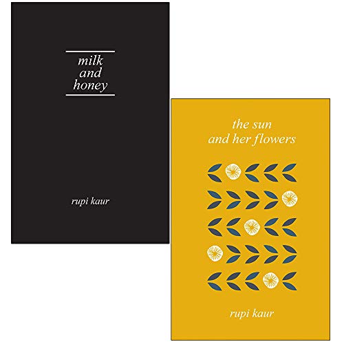 Milk and Honey & The Sun and Her Flowers By Rupi Kaur 2 Books Collection Set