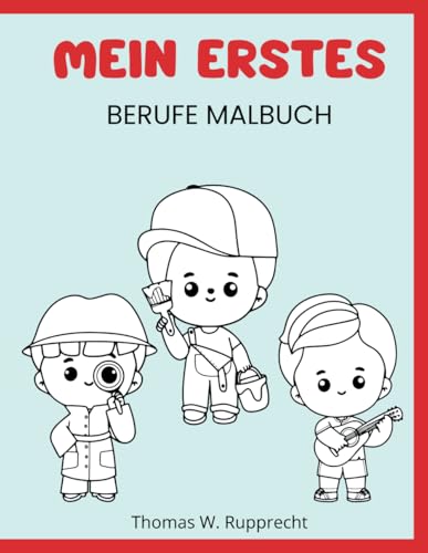 Mein erstes Berufe Malbuch